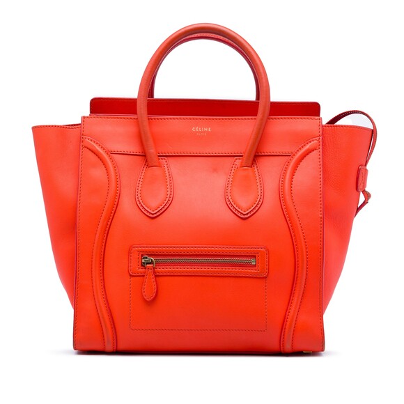 Celine Handbags - Celine Mini Smooth Calfskin Luggage #307689C79B
